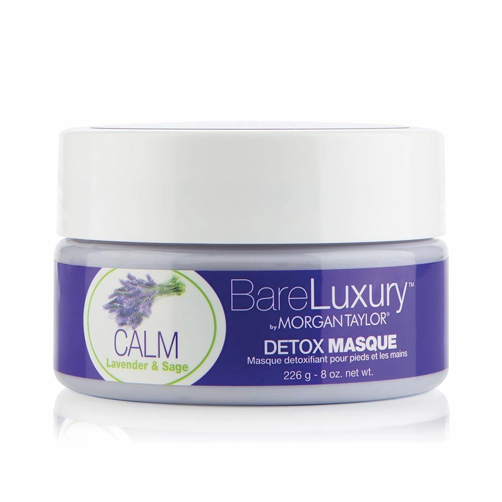 Morgan Taylor Bare Luxury Lavender Soothing Mask | Detoxifying Mask | 226g