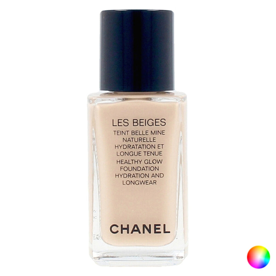 A bottle of Chanel Les Beiges liquid foundation, 30 ml, featuring the Chanel logo