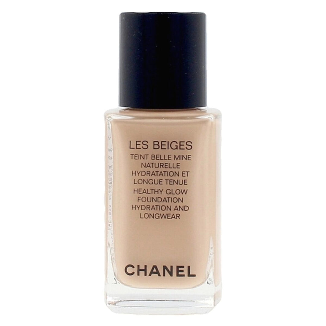 A bottle of Chanel Les Beiges liquid foundation, 30 ml, featuring the Chanel logo