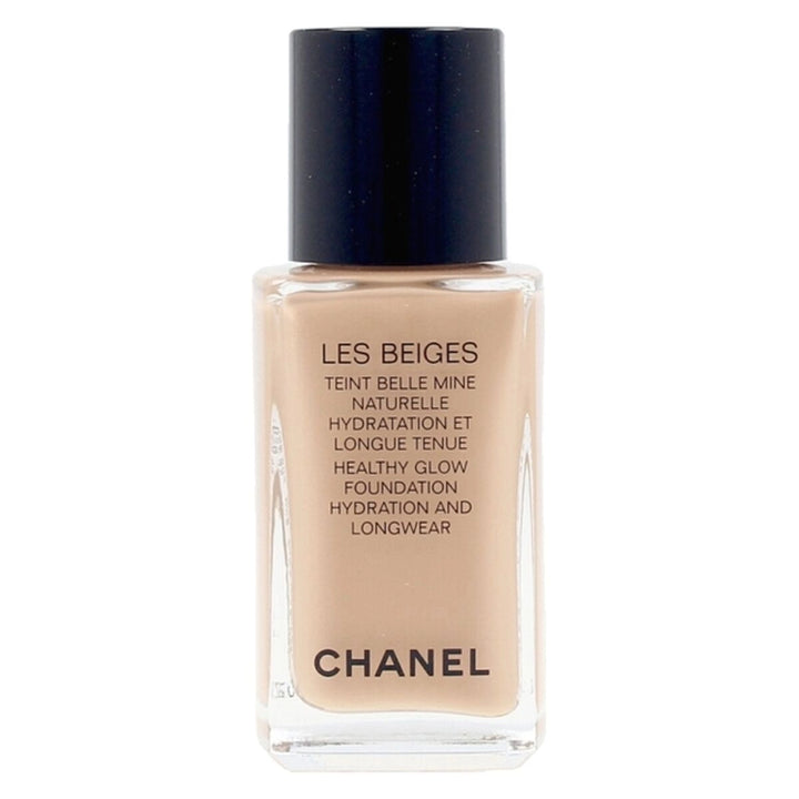 A bottle of Chanel Les Beiges liquid foundation, 30 ml, featuring the Chanel logo