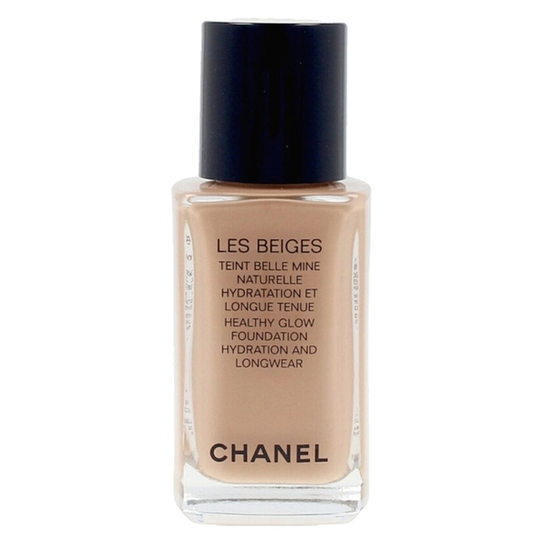 A bottle of Chanel Les Beiges liquid foundation, 30 ml, featuring the Chanel logo