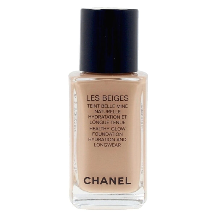 A bottle of Chanel Les Beiges liquid foundation, 30 ml, featuring the Chanel logo