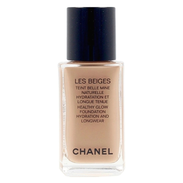 A bottle of Chanel Les Beiges liquid foundation, 30 ml, featuring the Chanel logo