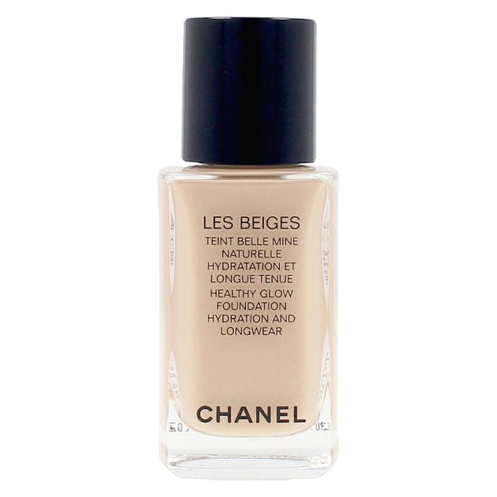A bottle of Chanel Les Beiges liquid foundation, 30 ml, featuring the Chanel logo