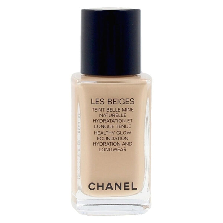 A bottle of Chanel Les Beiges liquid foundation, 30 ml, featuring the Chanel logo