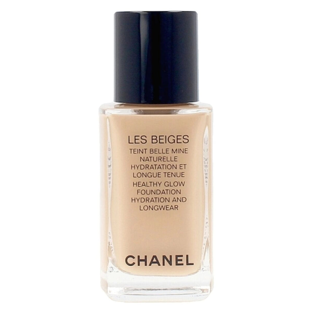 A bottle of Chanel Les Beiges liquid foundation, 30 ml, featuring the Chanel logo