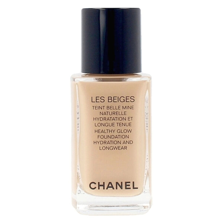 A bottle of Chanel Les Beiges liquid foundation, 30 ml, featuring the Chanel logo