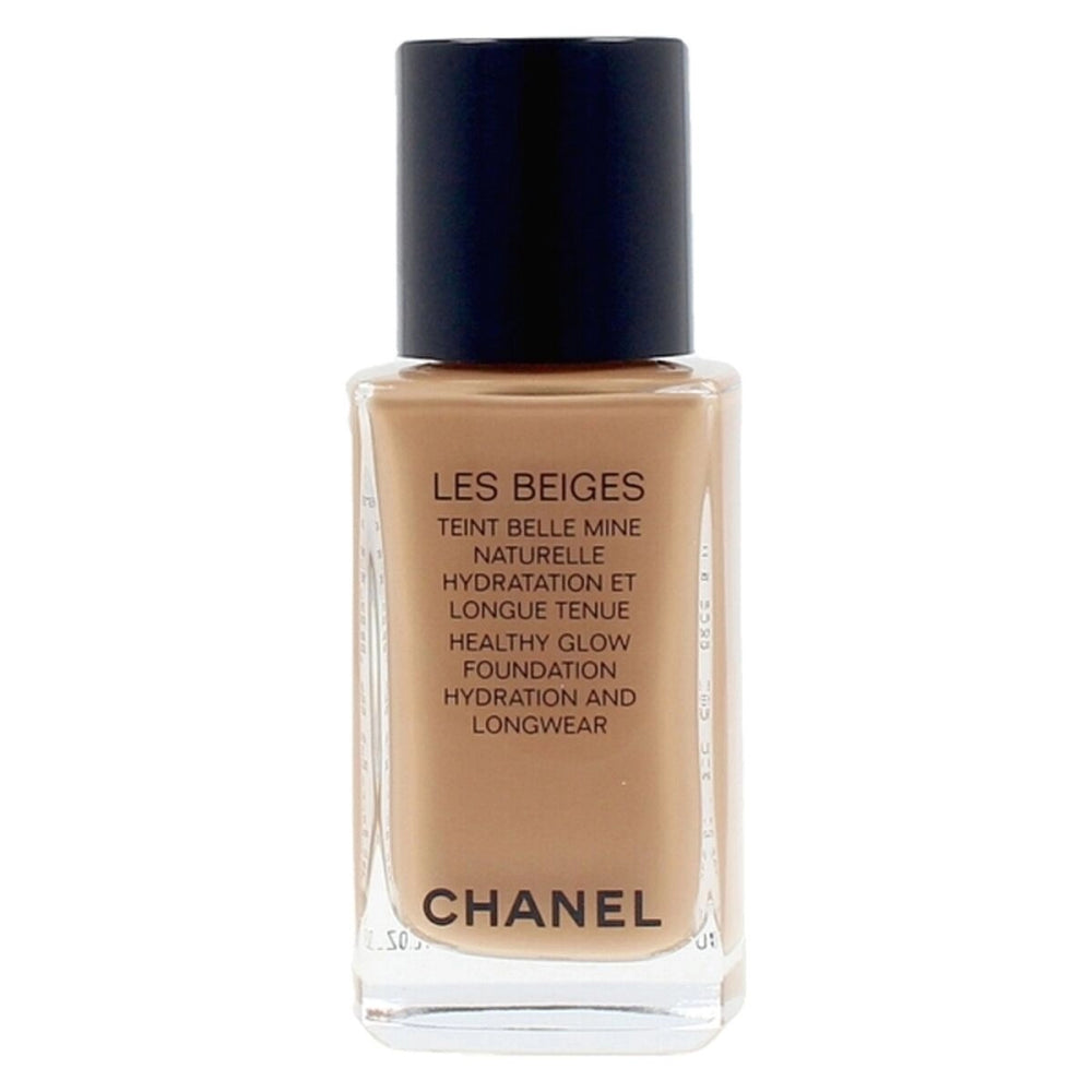 A bottle of Chanel Les Beiges liquid foundation, 30 ml, featuring the Chanel logo