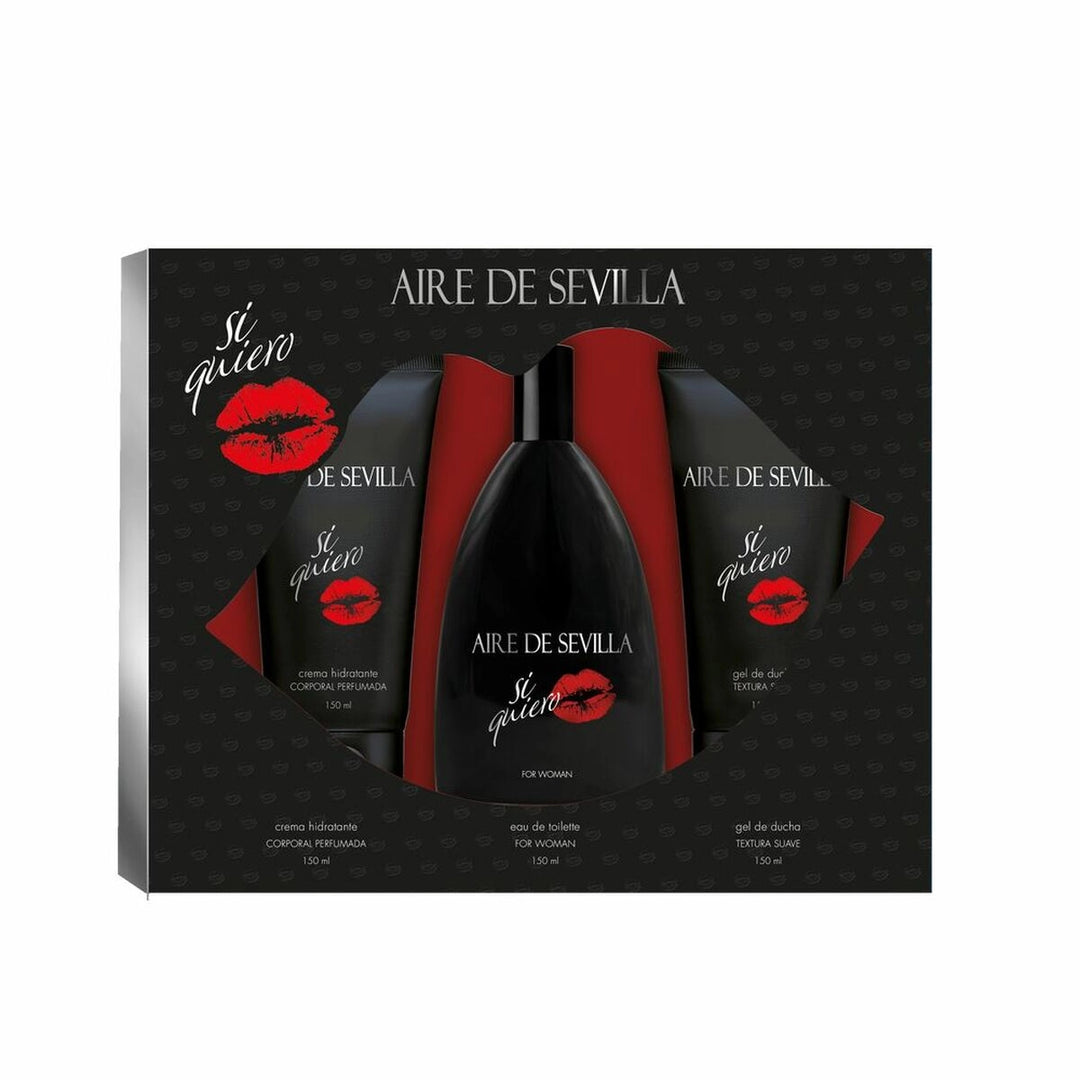 Aire de Sevilla Si Quiero | Parfymset Damer | 450ml | Eau de Parfum