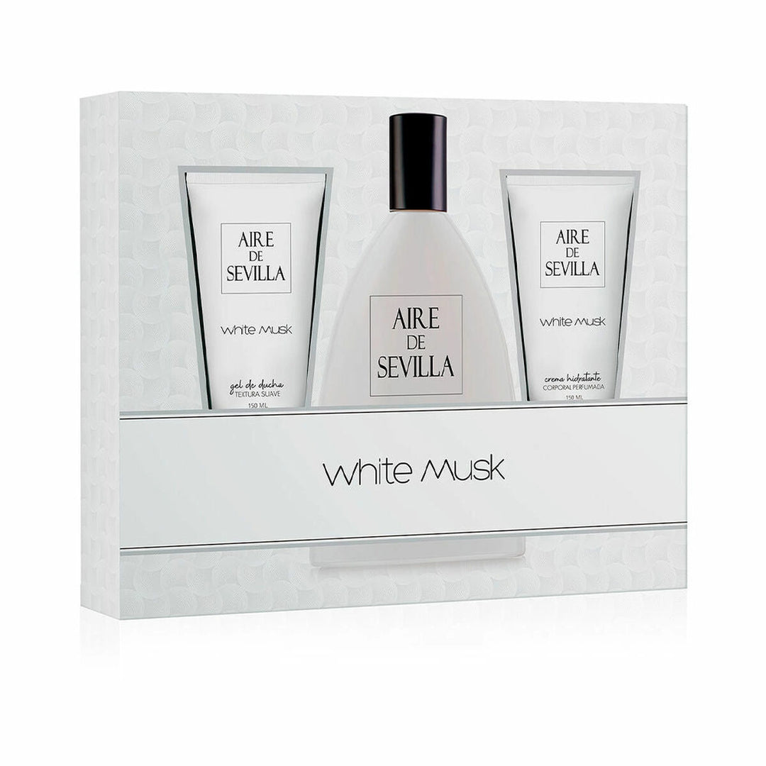 Aire Sevilla White Musk | 3-Piece Eau de Toilette Set | 150ml