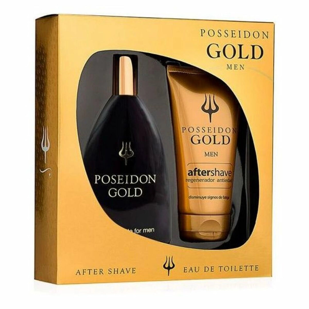 Herrar Gold Poseidon | Parfymset 2-pcs | 125ml | Eau de Toilette
