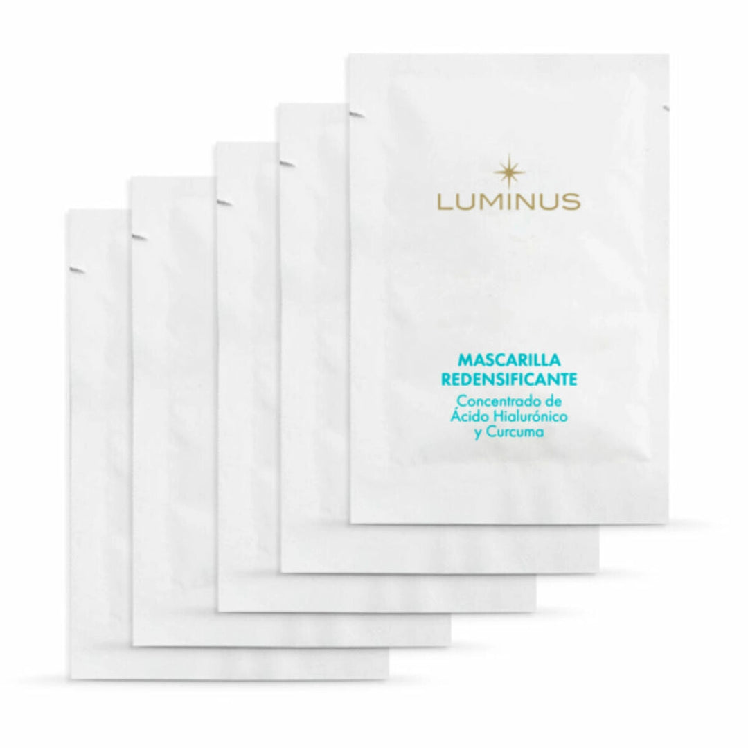 Luminus Hyaluronsyra Ansiktsmask | Ansiktsmask | 5 x 10 ml