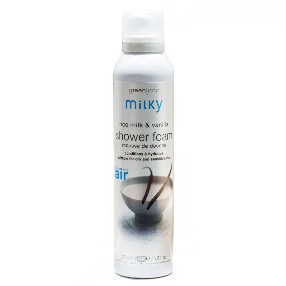 Kroppslotion Greenland Shower Mousse Rice Milk | Duschmousse | 200 ml