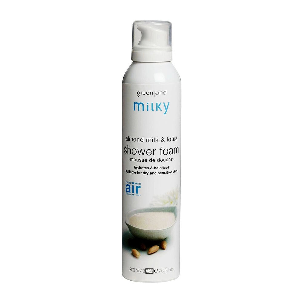 Kroppslotion Greenland Shower Mousse Almond Milk | Kroppslotion | 200 ml